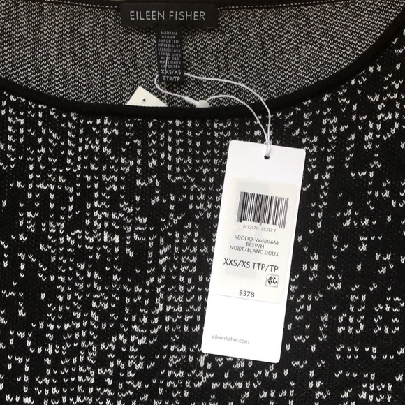 Eileen Fisher SLEEK TENCEL BATEAU NECK TOP - Picture 6 of 8